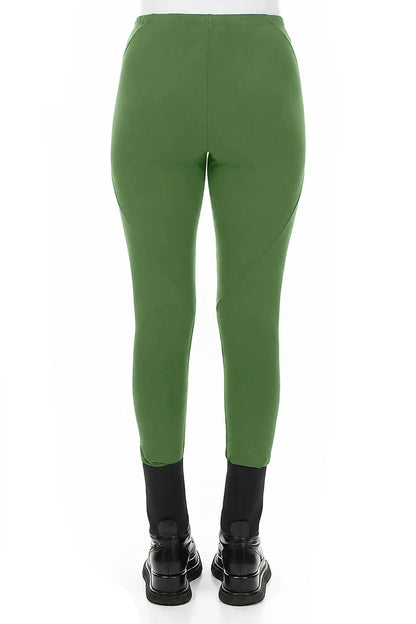 Shamrock Green Cotton Leggings 2