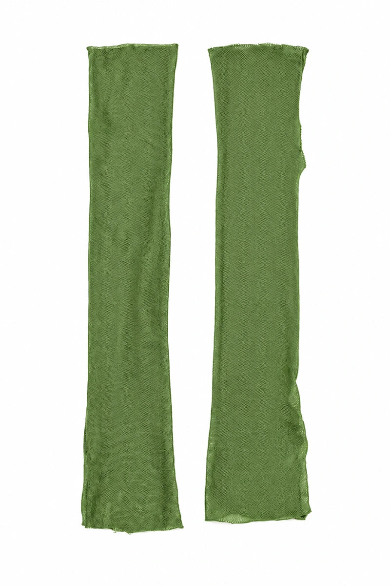 Shamrock Green Mesh Soft Cotton Wristlets