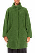Shamrock Green Teddy Cotton Coat 1