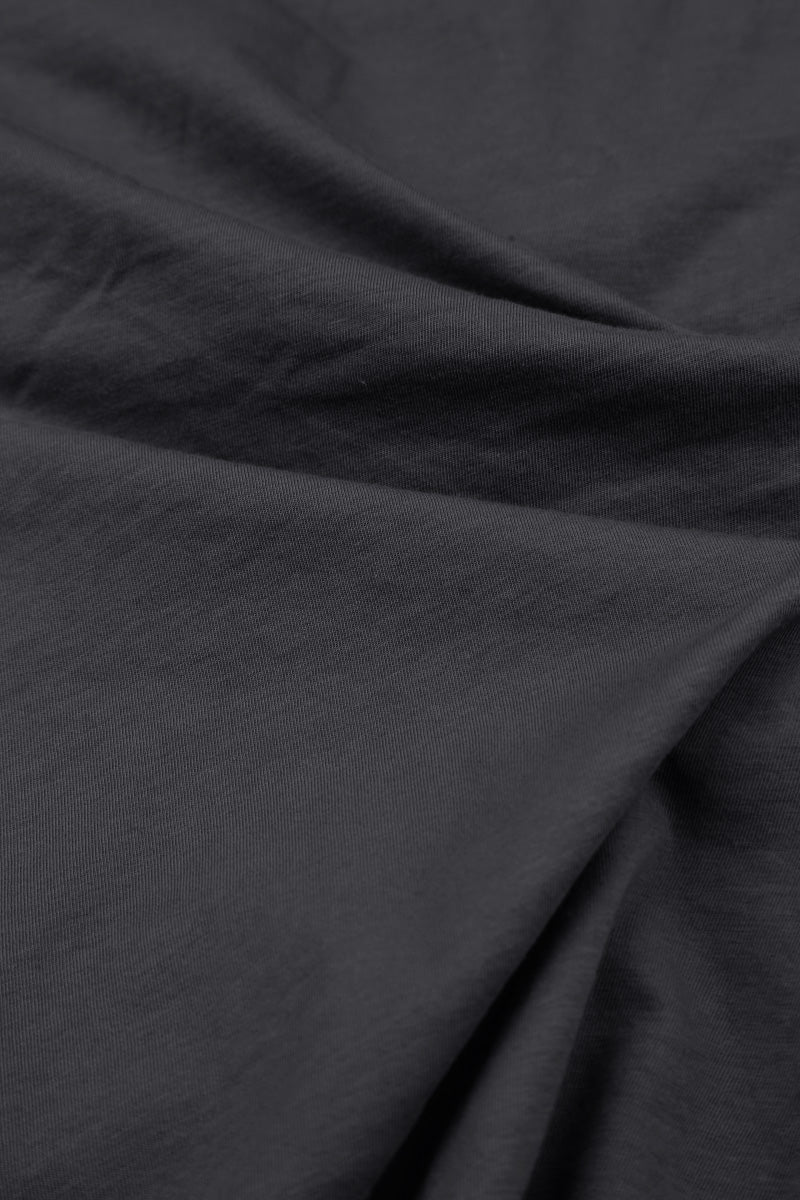 Short Sleeves Graphite Cotton Top 5