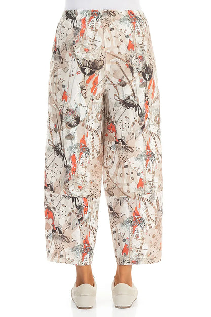 Straight Savannah Linen Trousers 2