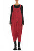 Strappy Ruby Linen Jumpsuit 1