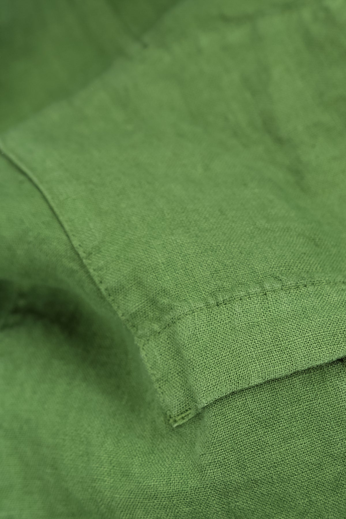 Strappy Shamrock Green Linen Jumpsuit 5