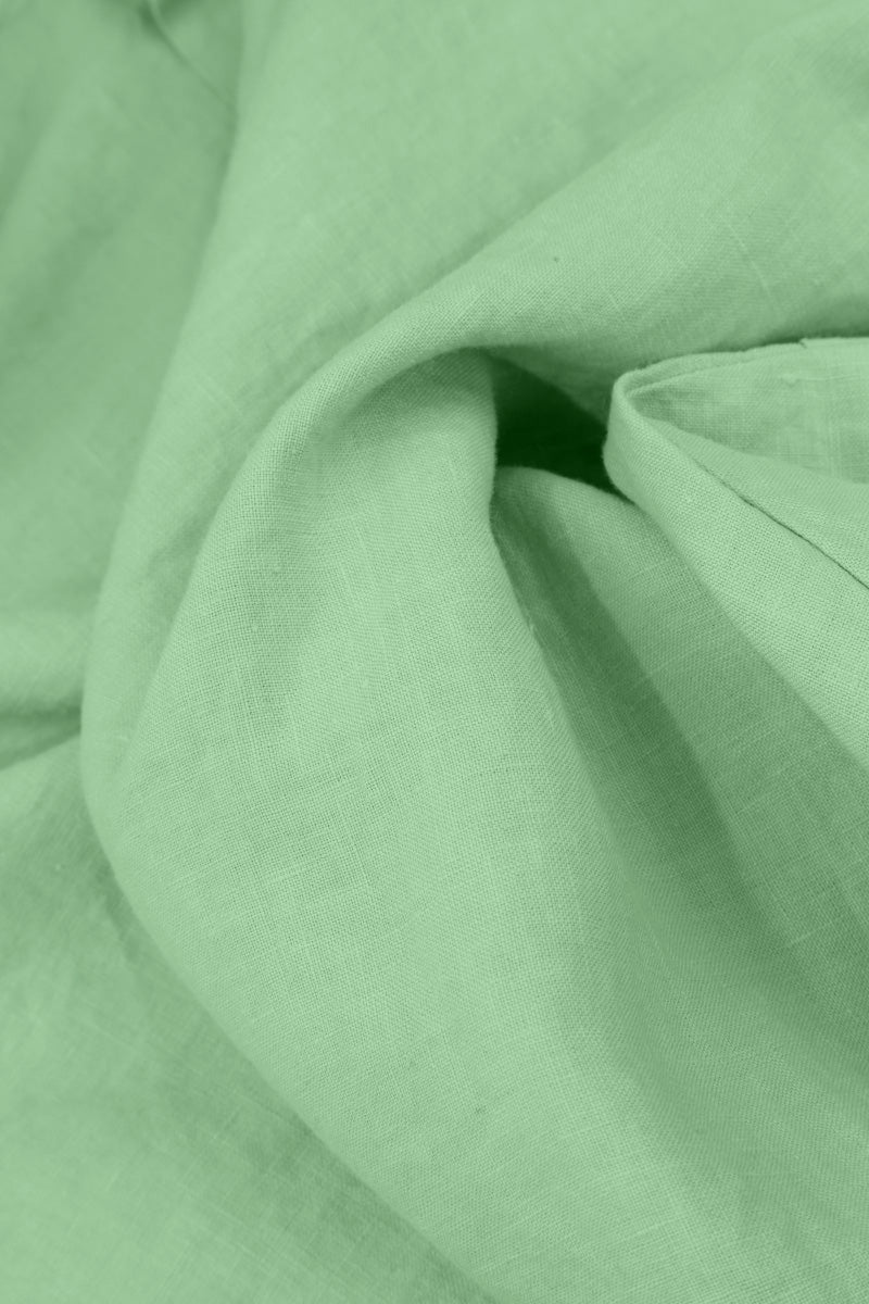 Twin Pockets Green Sorbet Linen Tunic 5