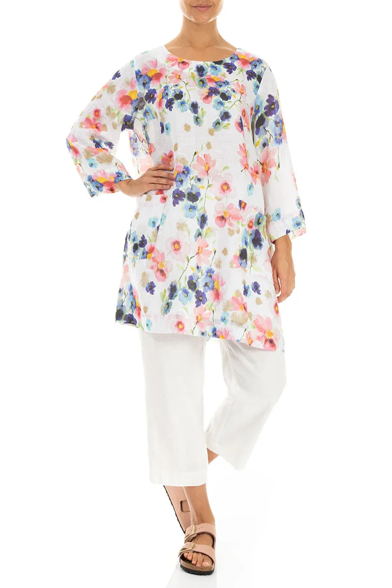 Two Pockets Primrose Linen Tunic 4