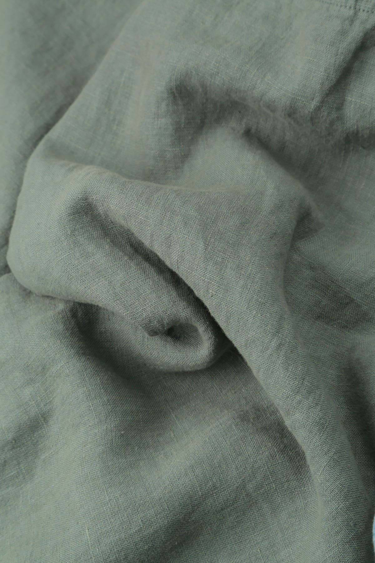 Two Pockets Sage Linen Jumpsuit 5