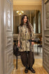 V-Neck Terra Crinkled Silk Linen Tunic 6