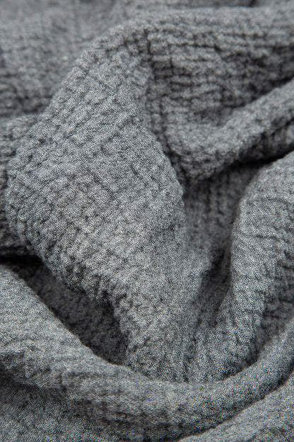 Midi Grey Wool Dress 7