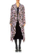 Velvet Blooms Devoré Open Silk Jacket 1