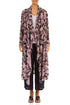 Velvet Blooms Devoré Open Silk Jacket 1