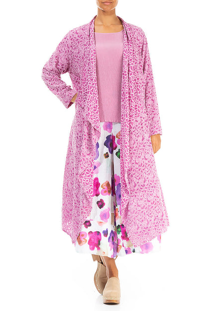 Wide Leg Cuffs Blossom Linen Culottes 4