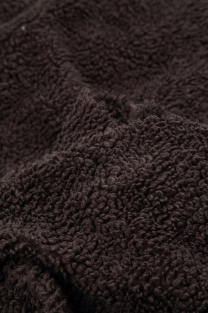 Zips Forest Brown Teddy Cotton Jacket 6