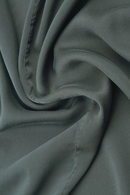 Forest Grey Silk Leggings 4